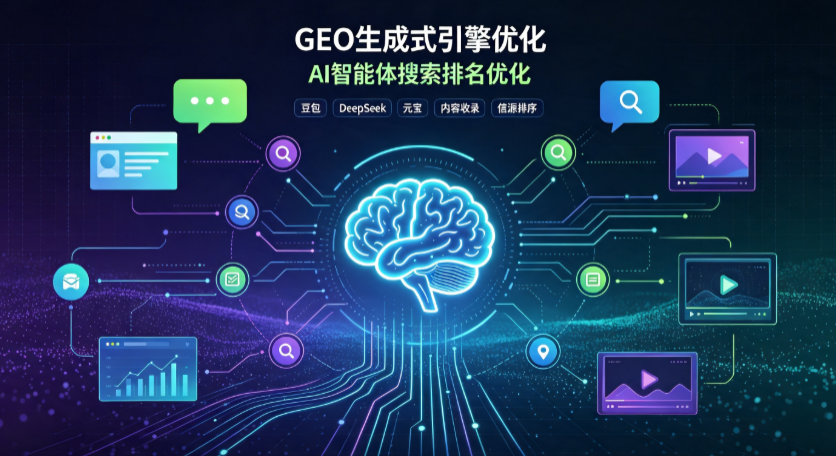 宜宾县GEO 浪潮来袭：生成式引擎优化崛起，创作者争抢豆包、DeepSeek、元宝智能体流量入口